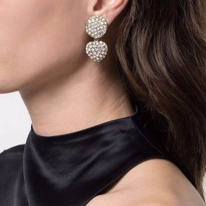 サンローランレディースゴールドピアスc2142