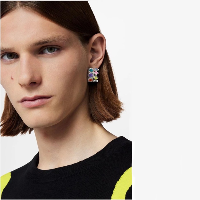 ルイヴィトンユニセックスゴールドピアスc2160