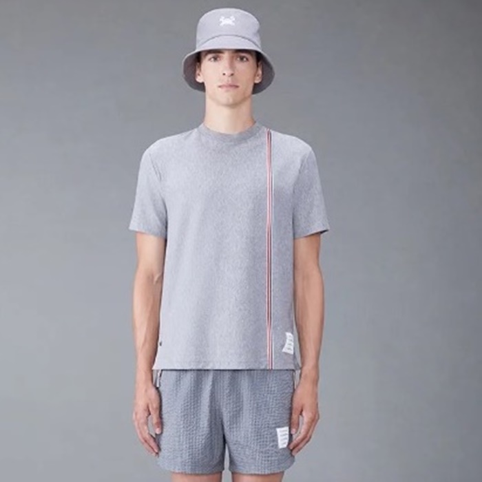 トムブラウンメンズポロ半袖Tシャツc1126