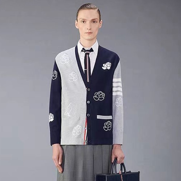 トムブラウンレディースネックカーディガンc1133