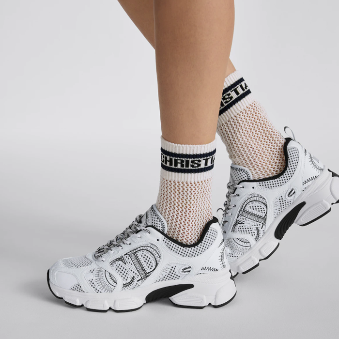 ディオールレディースホワイトスニーカーs961