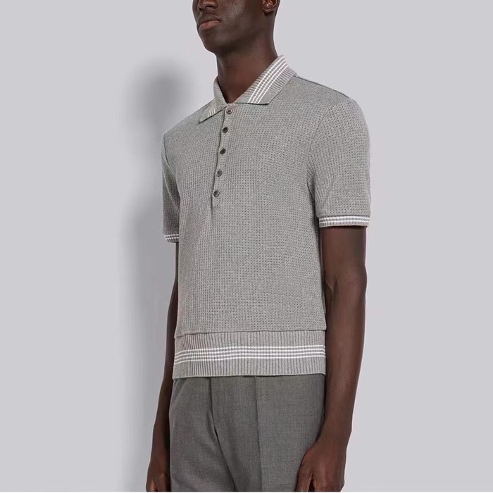 トムブラウンメンズポロ半袖Tシャツc1245