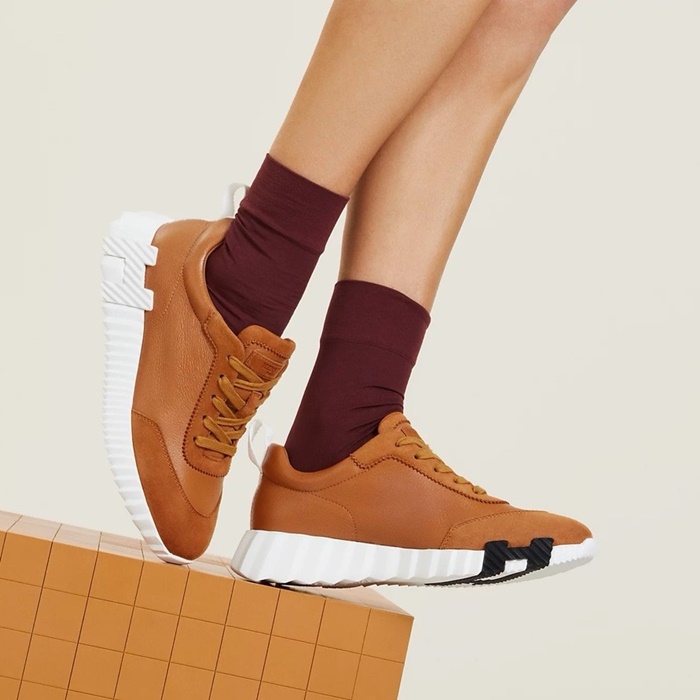 エルメスユニセックスバウンシングスニーカーs1081