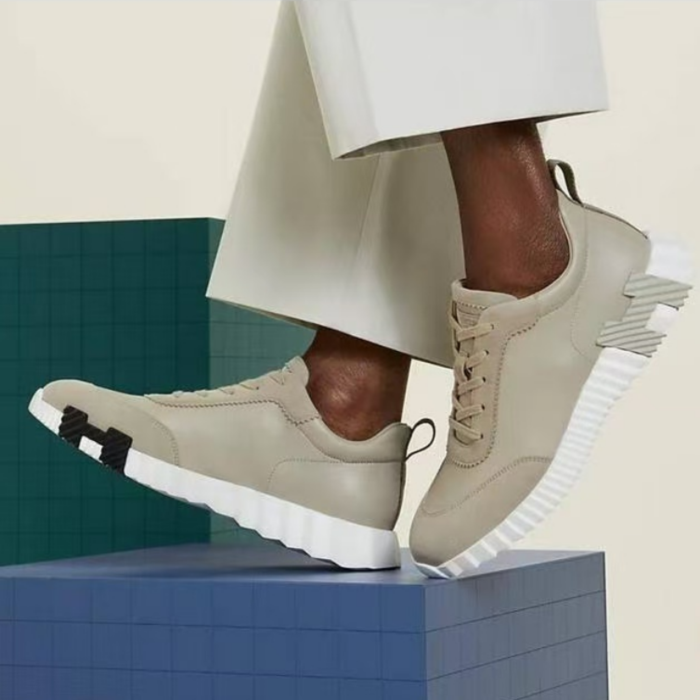 エルメスユニセックスバウンシングスニーカーs1082