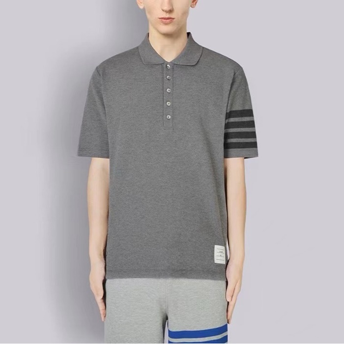 トムブラウンメンズポロ半袖Tシャツc1276