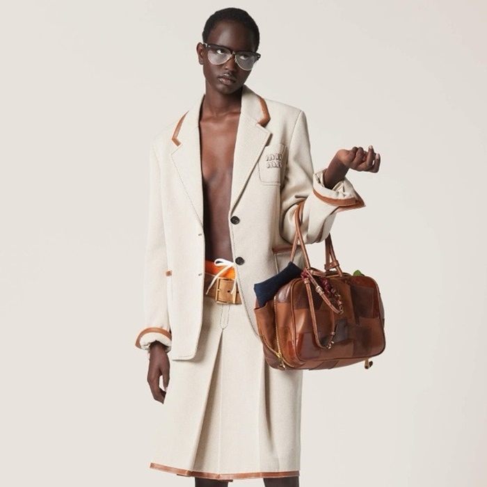 ミュウミュウレディースボーバッグb2290