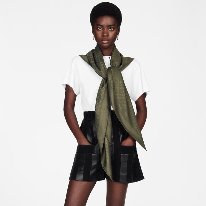 ルイヴィトンレディースエヴァモアショールM77647c2178