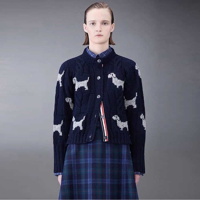 トムブラウンレディースネックカーディガンc1334