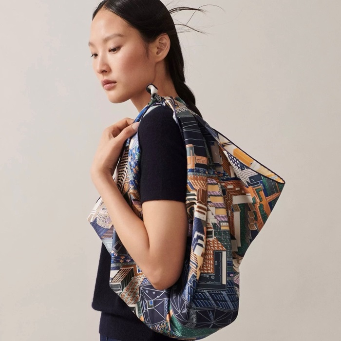 エルメスレディースブルーニットc2209