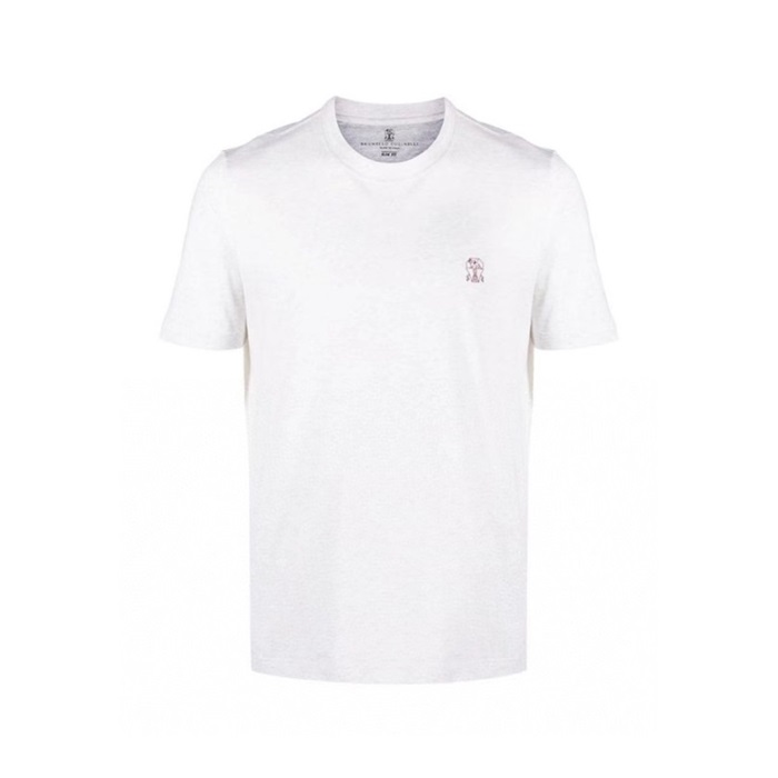 ブルネロクチネリメンズラウンドシャツc1408