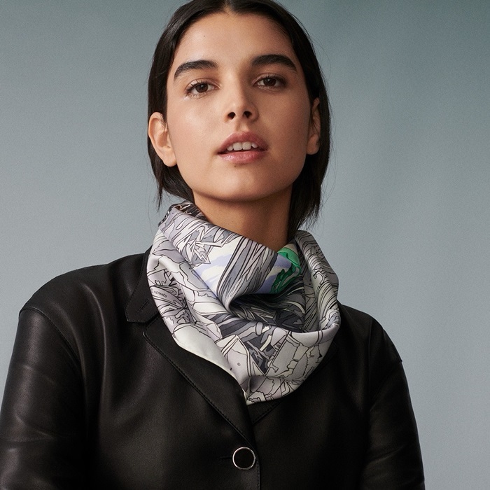 エルメスレディースブラックニットc2229