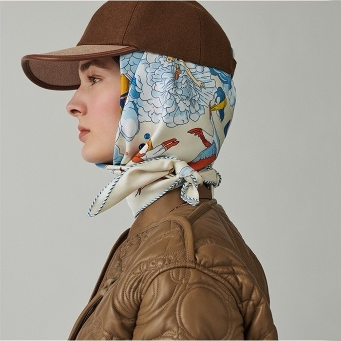 エルメスレディースブルーニットc2236