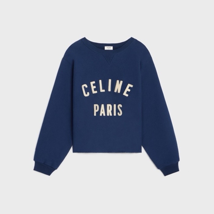 セリーヌレディースラウンドスウェットシャツc1464