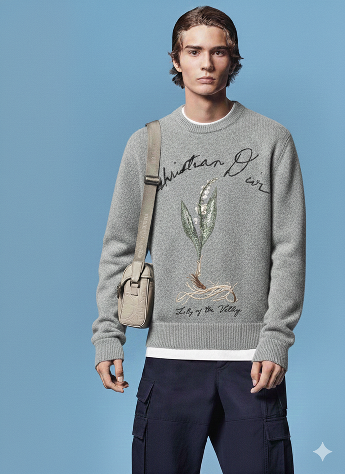 ディオールメンズラウンドニットc1489