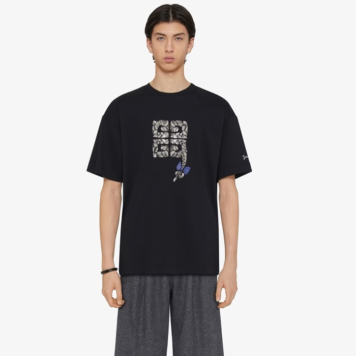 ジバンシィメンズラウンド半袖Tシャツc1493