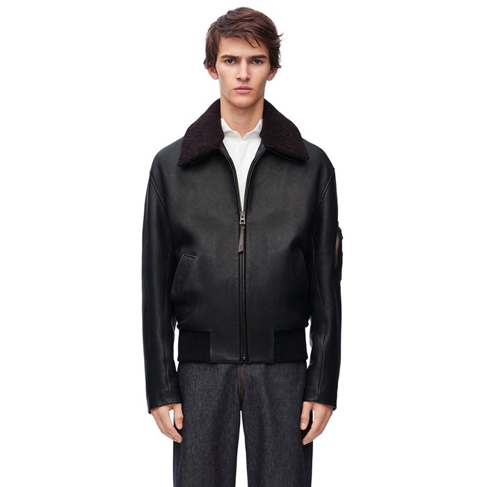 ロエベメンズレザージャケットc1499