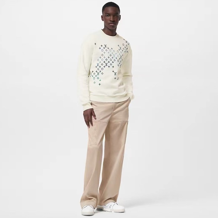 ルイヴィトンメンズベージュパンツc1514