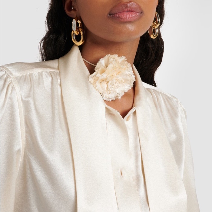 サンローランレディースゴールドピアスc2300