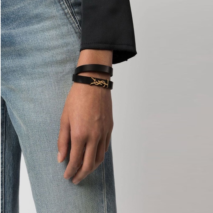 サンローランレディースゴールドブレスレットc2308