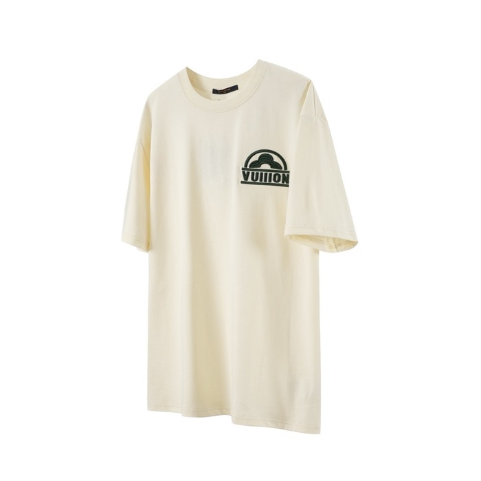 ルイヴィトンメンズラウンド半袖Tシャツc1774