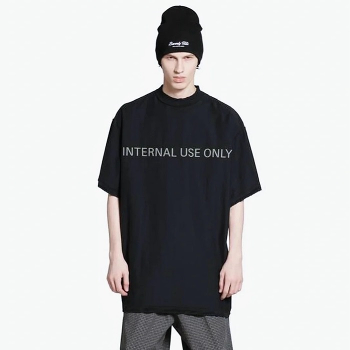 バレンシアガメンズラウンド半袖Tシャツc1802