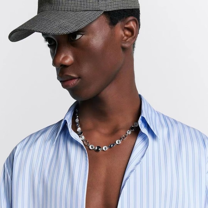 ディオールメンズゴールドネックレスc2329