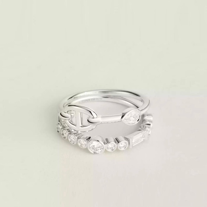 エルメスレディースゴールドリングc2330