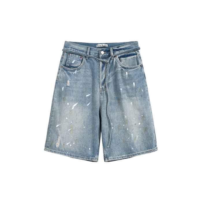 アクネストゥディオズメンズブルーショートパンツc1802