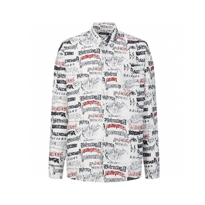 バレンシアガメンズホワイトシャツc1816