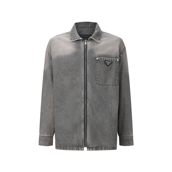 プラダメンズデニムシャツc1822