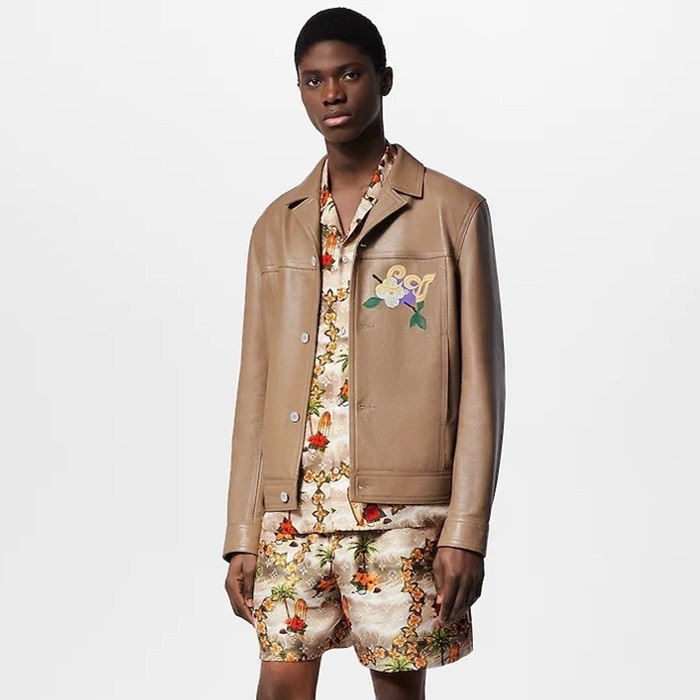 ルイヴィトンメンズレザージャケットc1850