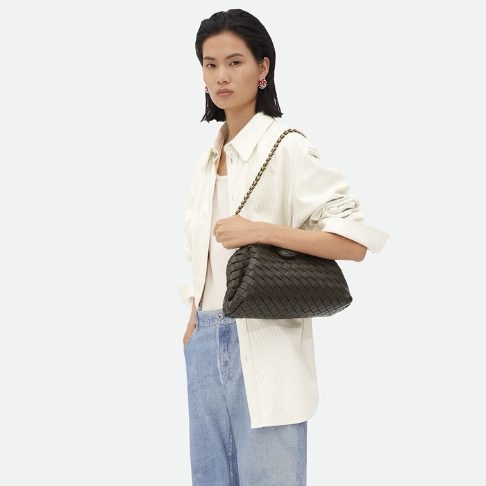 ボッテガヴェネタレディースティンローレンチェーンクラッチバッグb2322