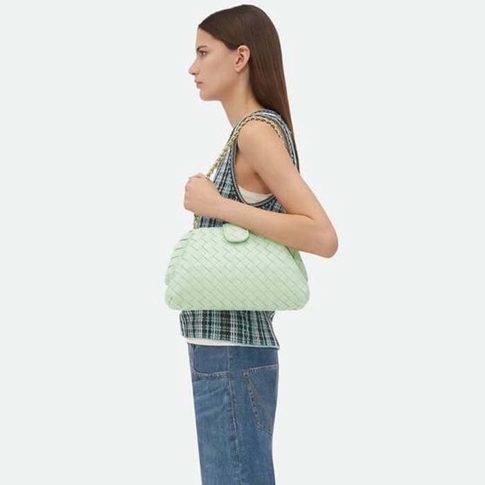 ボッテガヴェネタレディースティンローレンチェーンクラッチバッグb2324