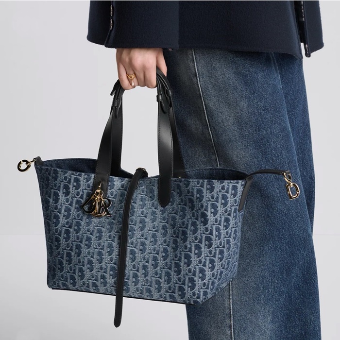 ディオールレディースデニムトゥジュールバッグM2821.b2348