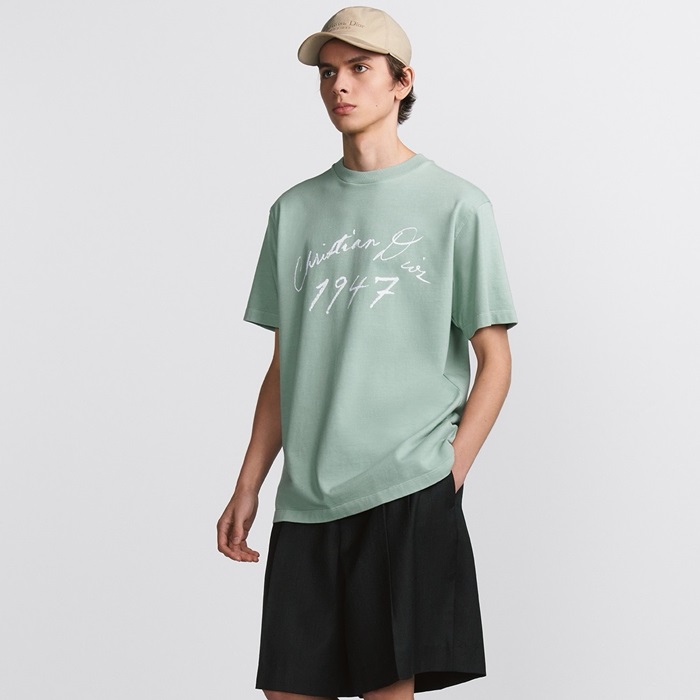 ディオールメンズラウンド半袖Tシャツc1861