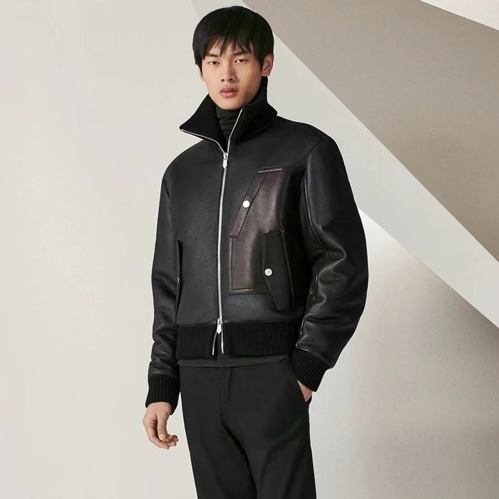 エルメスメンズレザージャケットc1870