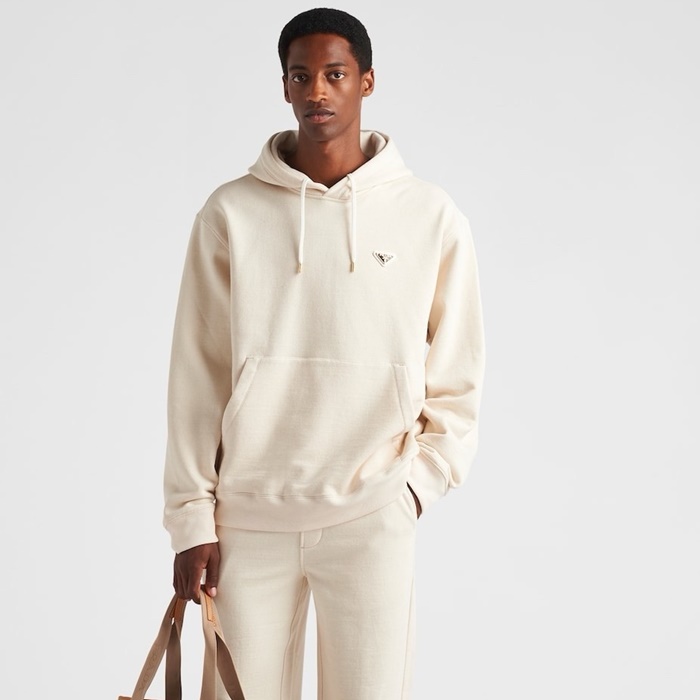 プラダメンズパッチフーディc1894