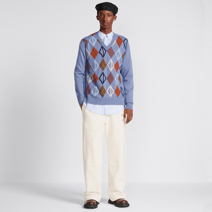 ディオールメンズホワイトパンツc1917