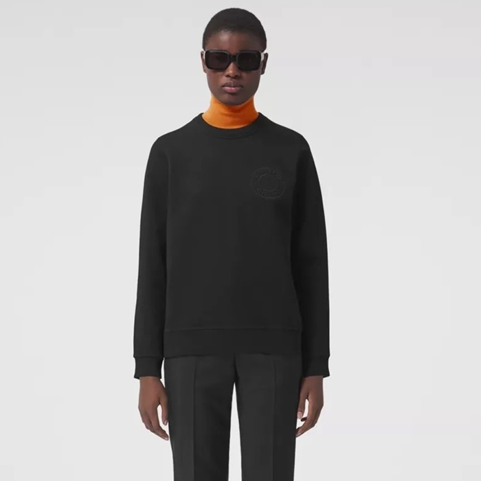 バーバリーユニセックスラウンドスウェットシャツc1927