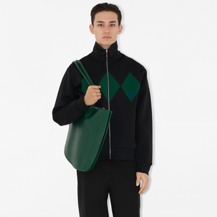 バーバリーメンズジップアップセーター-c1937