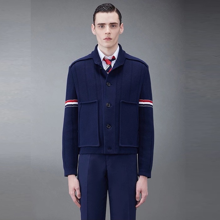 トムブラウンメンズポロニットc1944