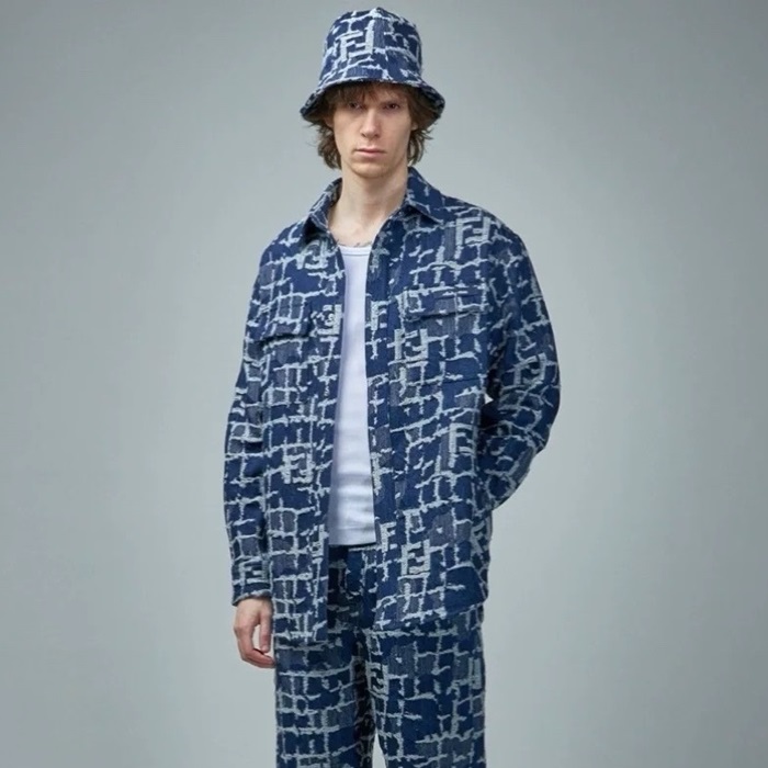 ェンディメンズブルーシャツc1980