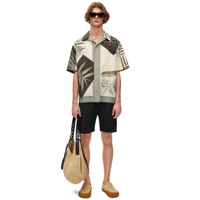 ロエベメンズカジュアルショートパンツc2039