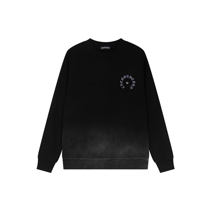 クロムハーツメンズブラックスウェットシャツc2077