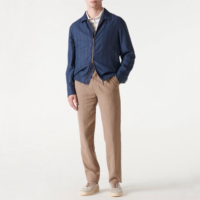 ブルネロクチネリメンズホワイトスニーカーs1400