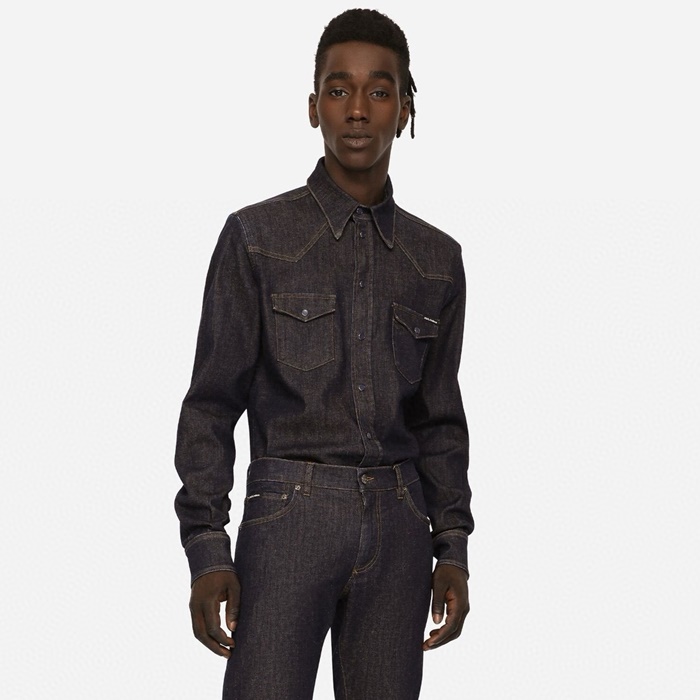 ドルチェ＆ガッバーナメンズブラックジャケットc2096