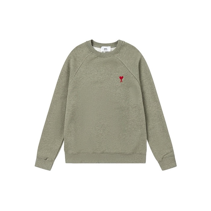 アミメンズカーキスウェットシャツc2137