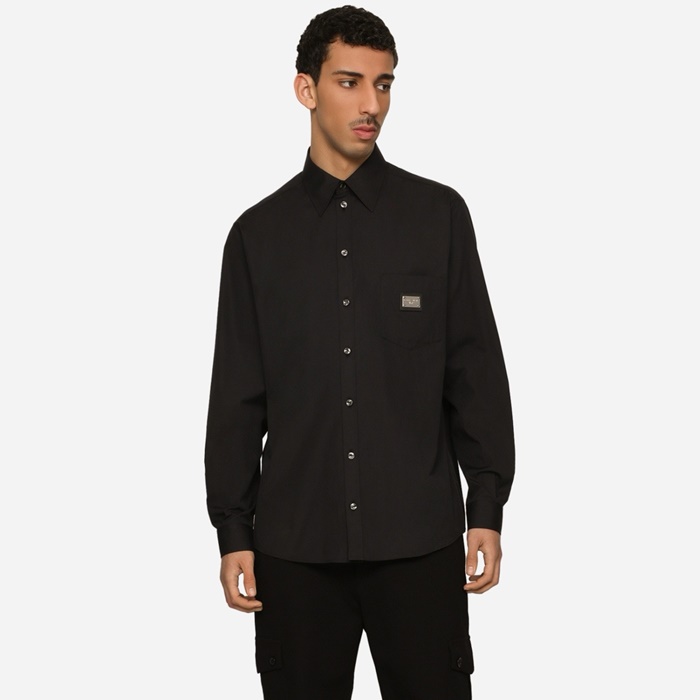 ドルチェ＆ガッバーナメンズベーシックシャツドレスシャツc2160