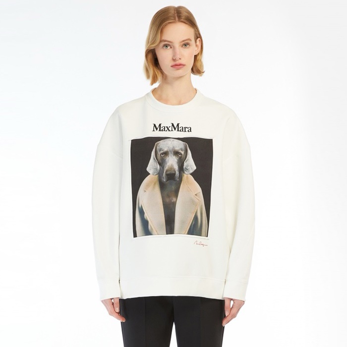 マックスマーラレディースラウンドスウェットシャツc2164