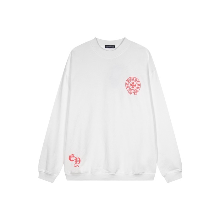 クロムハーツメンズホワイトスウェットシャツc2184